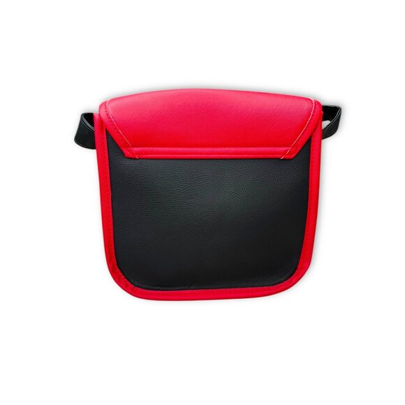 Disney Arrivederci Minnie Crossbody Bag Red Black White Polka Dot - Picture 5 of 12